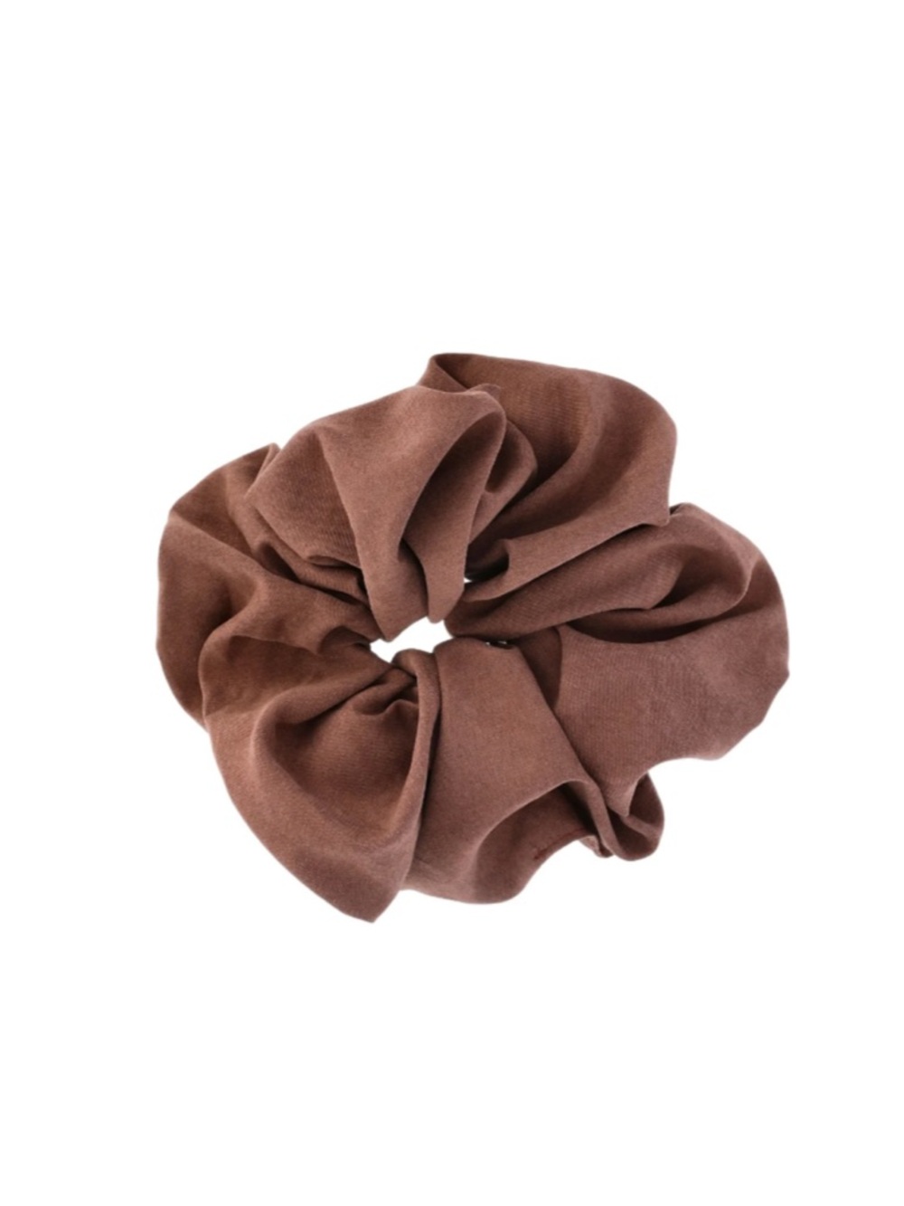 Time and Tru Brown And Zebra Cream Print Ponytail Large Scrunchies - Picture 5 of 7